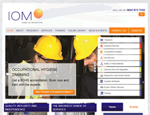Tablet Screenshot of iom-world.org
